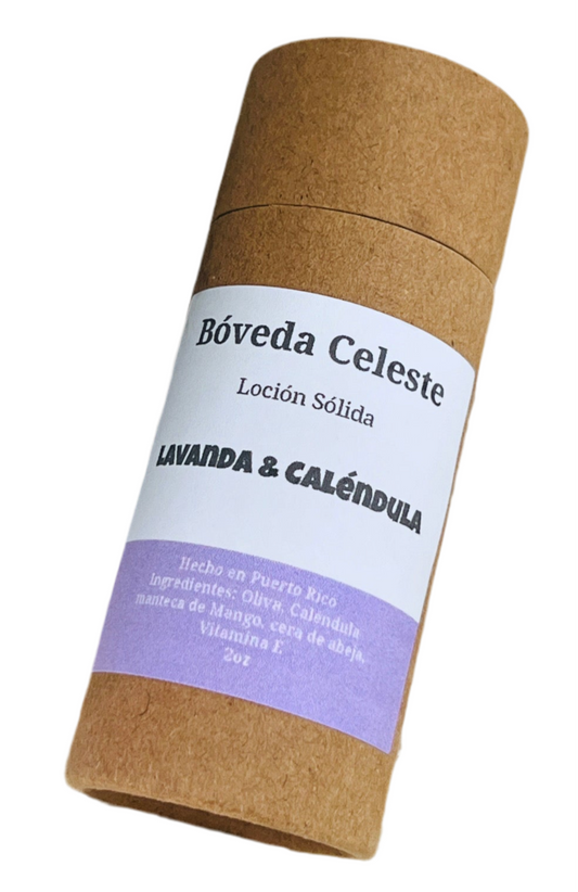 Loción Sólida Lavanda & Caléndula